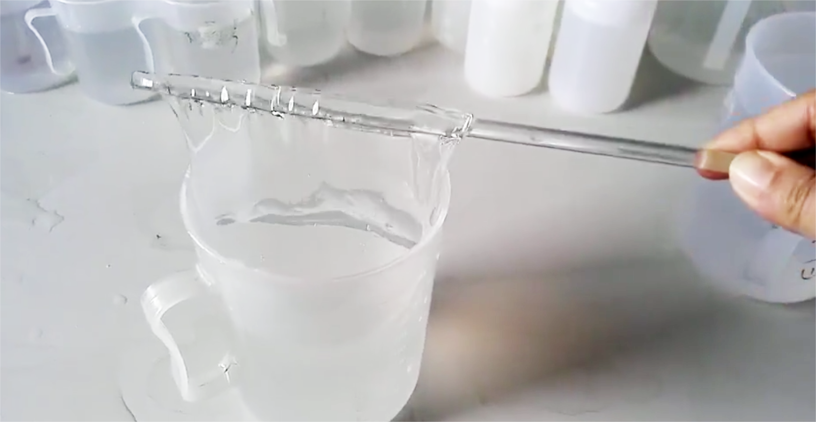 Sodium Polyacrylate Absorption